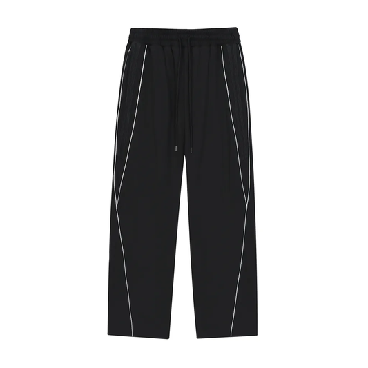 Flamontana Reflective Piped Sweatpants